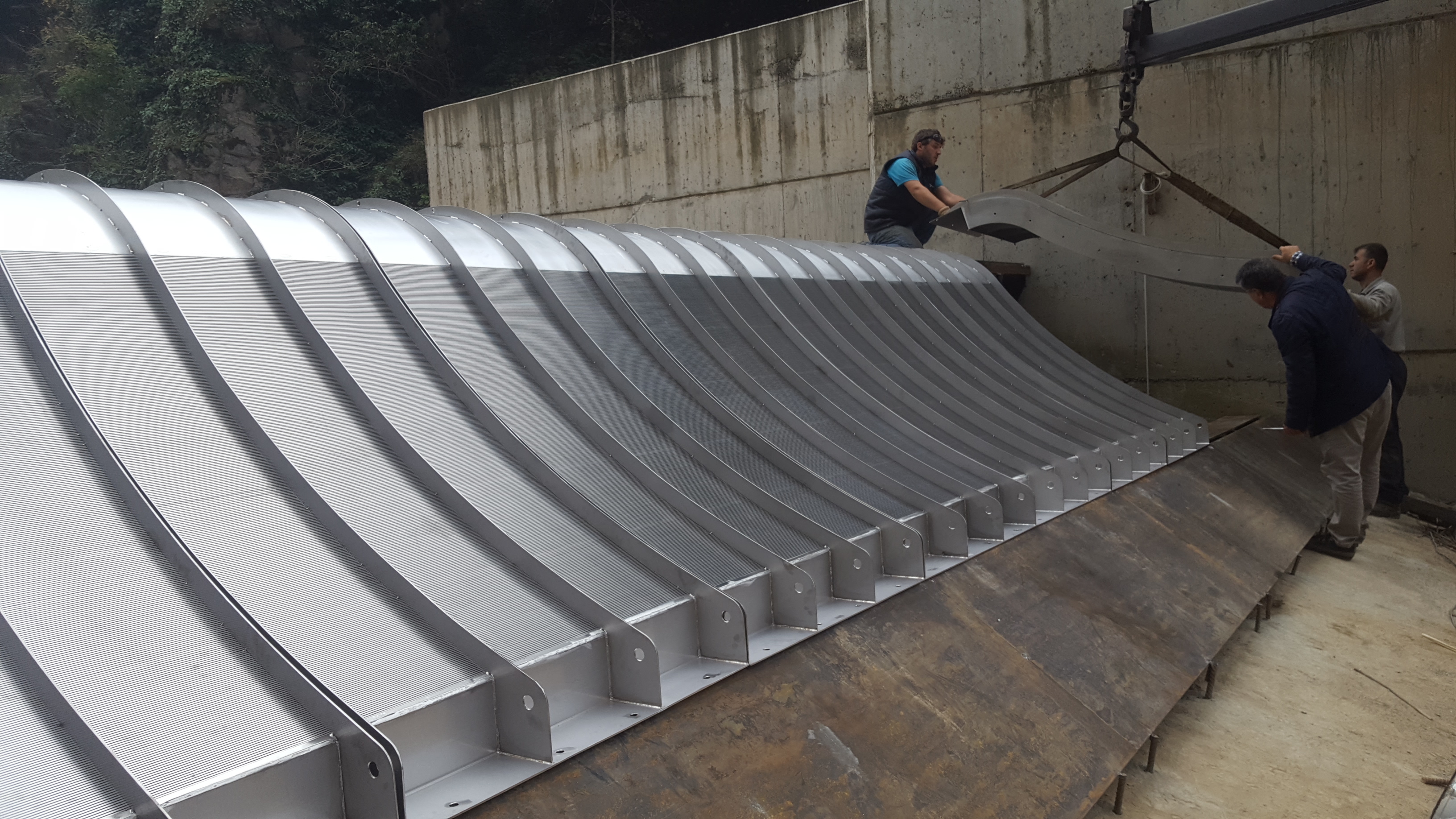 Coanda Intake Screen